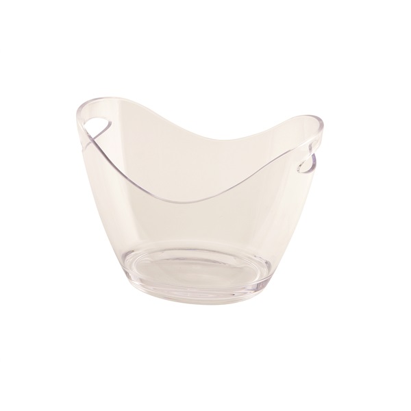 Clear Plastic Champagne/Wine Bucket Small - PCB-S