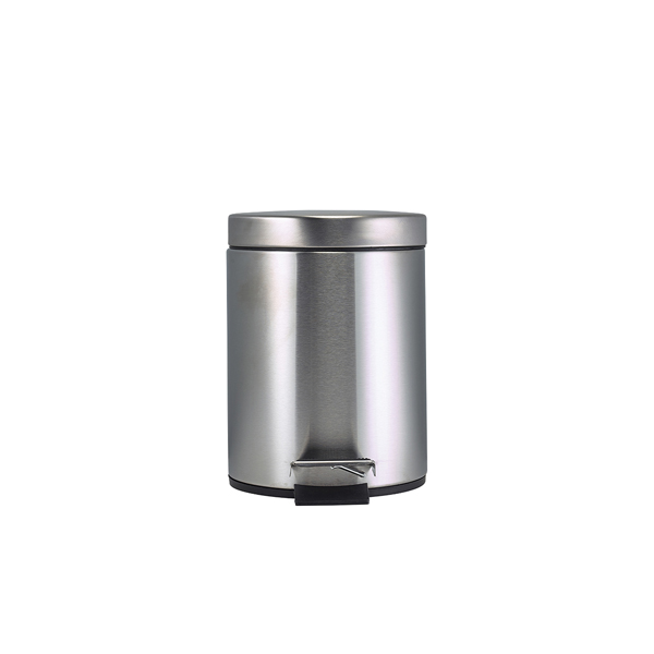 Stainless Steel Pedal Bin 5 Litre - PDLBSS-5 (Pack of 1)