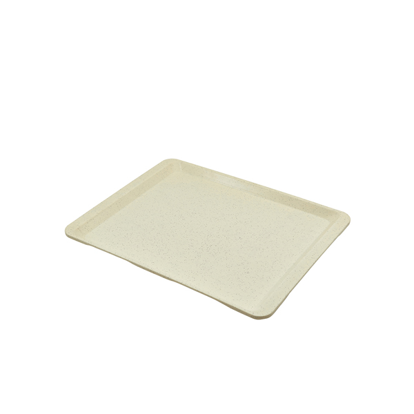 Polyester Tray Cream 42.5 x 32.5cm - POL3242CR (Pack of 1)