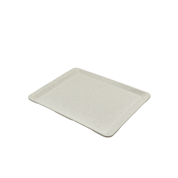 Polyester Tray White 42.5 x 32.5cm - POL3242WH (Pack of 1)