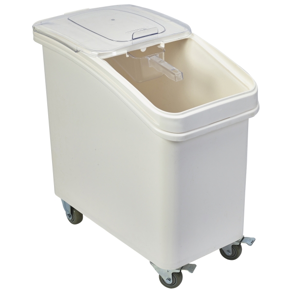 Polypropylene Mobile Ingredient Bin with Scoop 102 Litre - PPBIN102