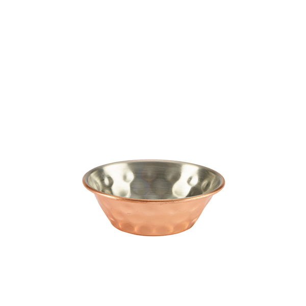 GenWare Copper Plated Hammered Ramekin 43ml/1.5oz - RAMSTH115C (Pack of 24)