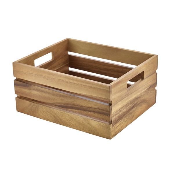Acacia Wood Box/Riser GN 1/2 - RSR-W3226