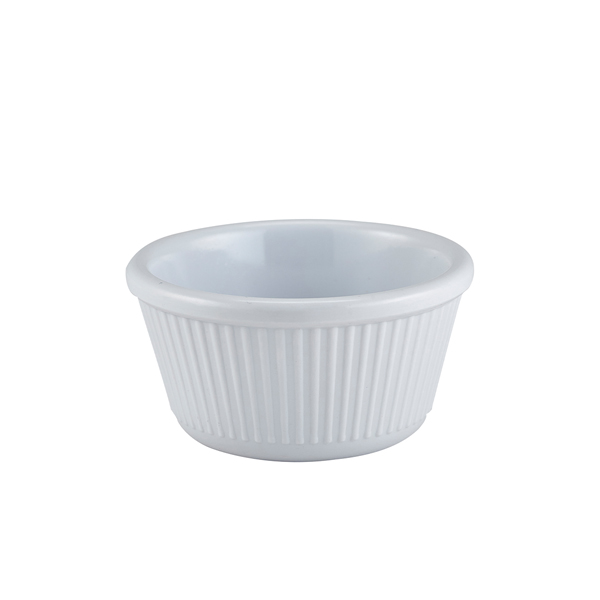 Ramekin 4oz Fluted White - S287-02 (Pack of 24)