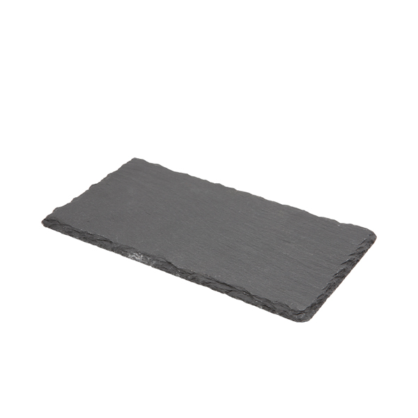 Genware Natural Edge Slate Platter 20 X 11cm - SLTN-2011 (Pack of 12)