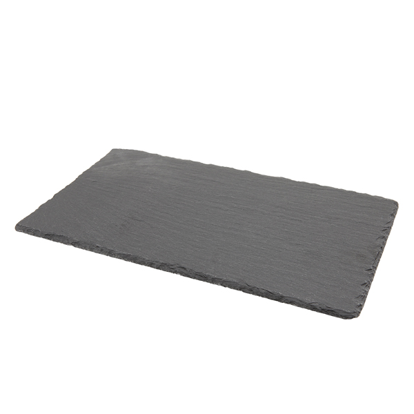 Genware Natural Slate Platter 32 X 18cm 1/3 G - SLTN-3218 (Pack of 6)