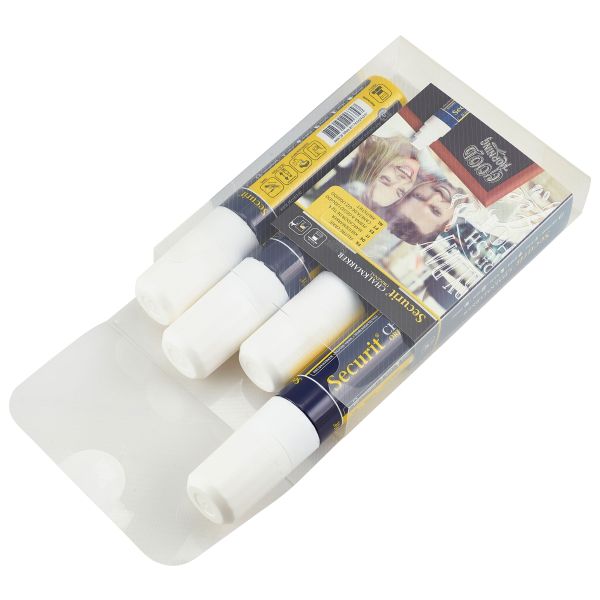 Chalkmarkers 4 Pack White Large - SMA720-V4-WT