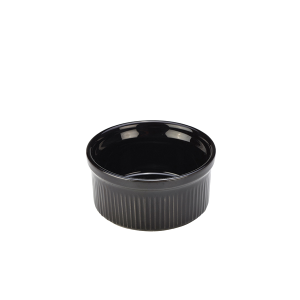 GenWare Stoneware Black Ramekin 8cm/3