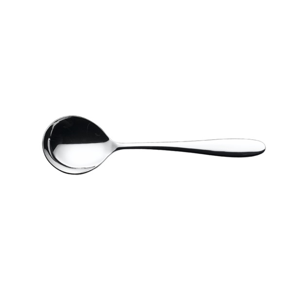 Genware Saffron Soup Spoon 18/0 (Dozen) - SS-SN