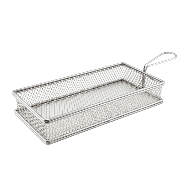 Large Rect. Serving Basket 26X13X4.5cm - SVBL2613 (Pack of 6)