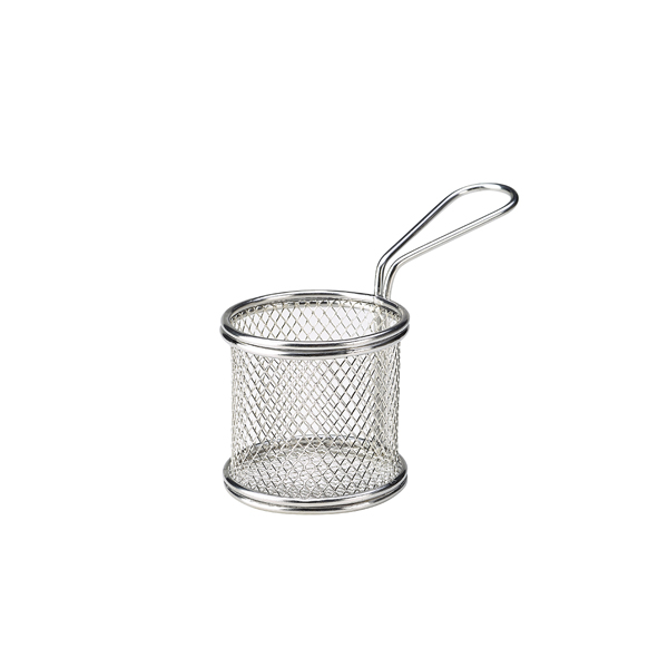 Serving Fry Basket Round 9.3 X 9cm - SVBR09 (Pack of 6)