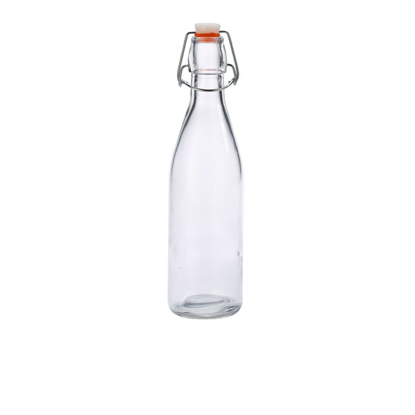 Genware Glass Swing Bottle 0.5L / 17.5oz - SWB500 (Pack of 12)