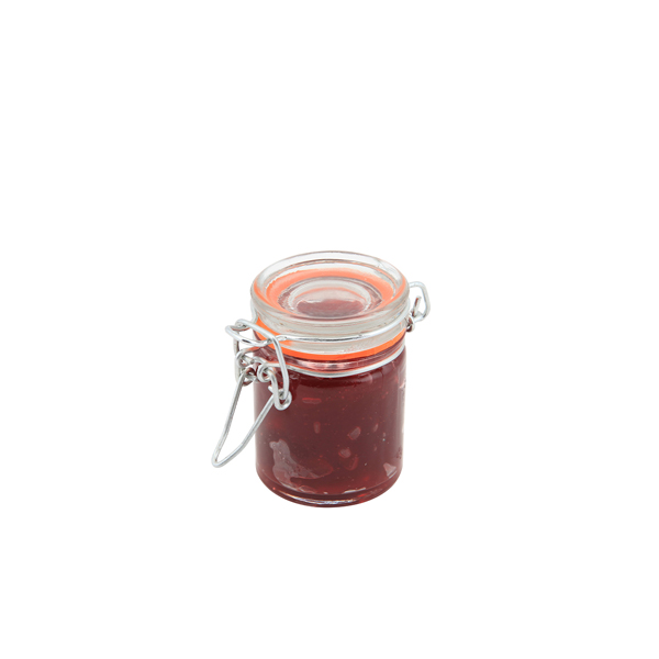 Genware Glass Terrine Jar 50ml 6.3 x 4.5cm - TJ-XS (Pack of 24)