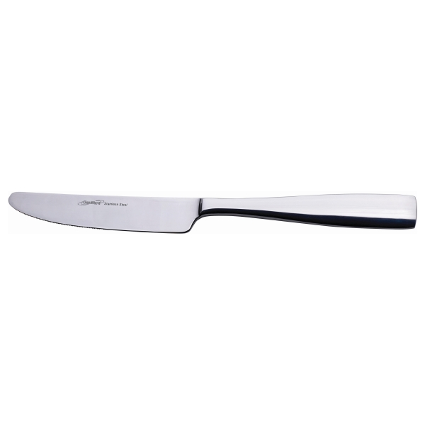 Genware Square Table Knife 18/0 (Dozen) - TK-SQ