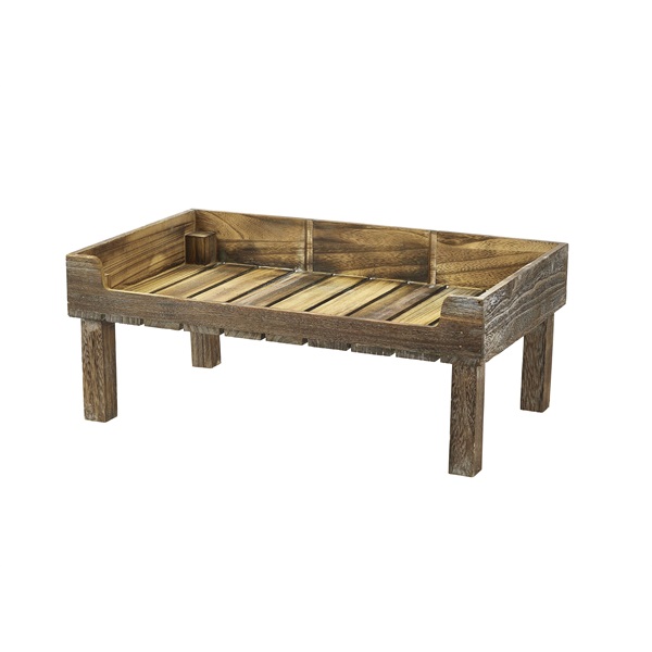 Rustic Wooden Display Crate Stand - TR5321