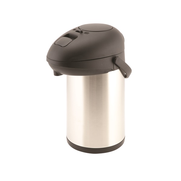 St/St Unbreakable Vacuum Pump Pot 3.0L - V3001