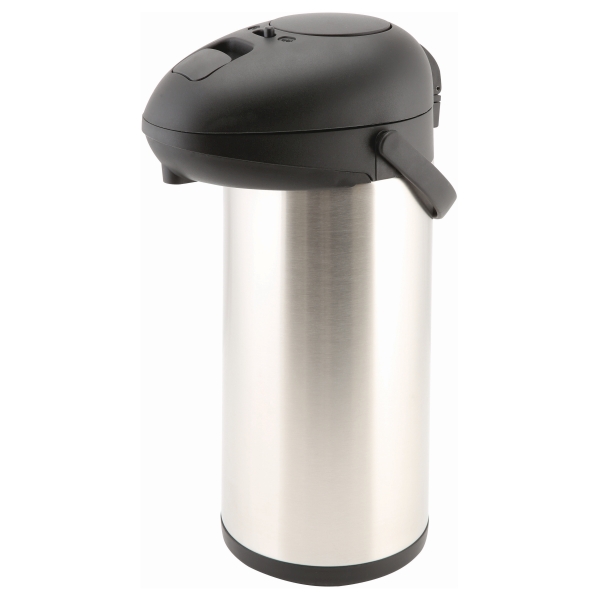 St/St Unbreakable Vacuum Pump Pot 5.0L - V5000
