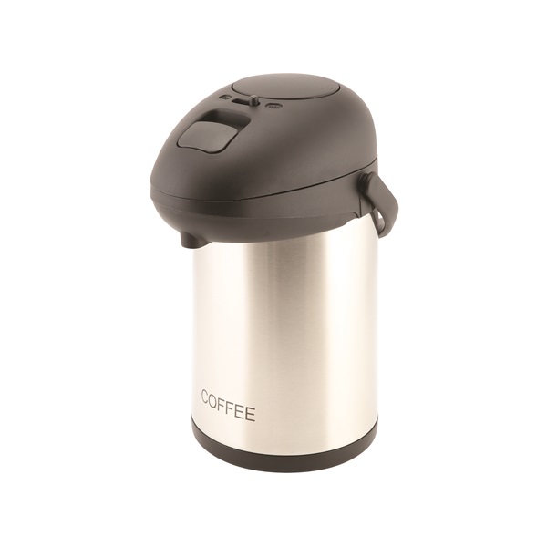 Coffee Inscribed St/St Vacuum Pump Pot 2.5L - V7251COFFEE