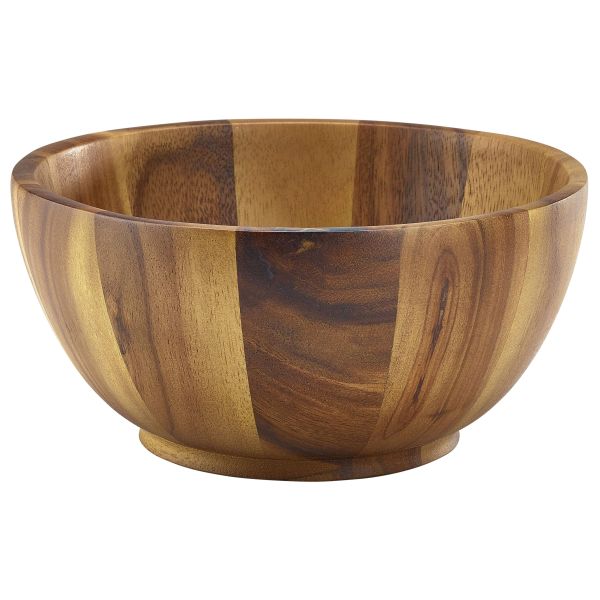 Acacia Wood Bowl 20Dia x 10cm - WBWL20