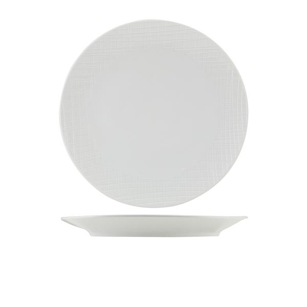 Incise Porcelain Lavara Coupe Plate 28cm - CP-ILV28 (Pack of 4)