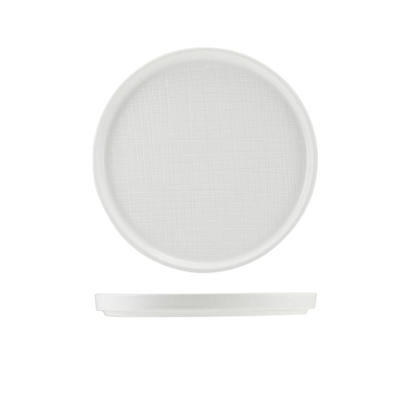 Incise Porcelain Lavara Presentation Plate 20cm - LP-ILV20 (Pack of 6)
