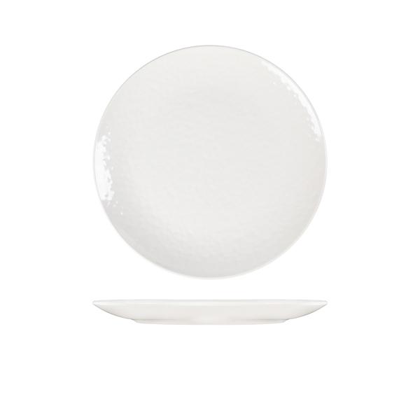 White Osaka Melamine Dinner Plate 27cm - OS271145 (Pack of 12)