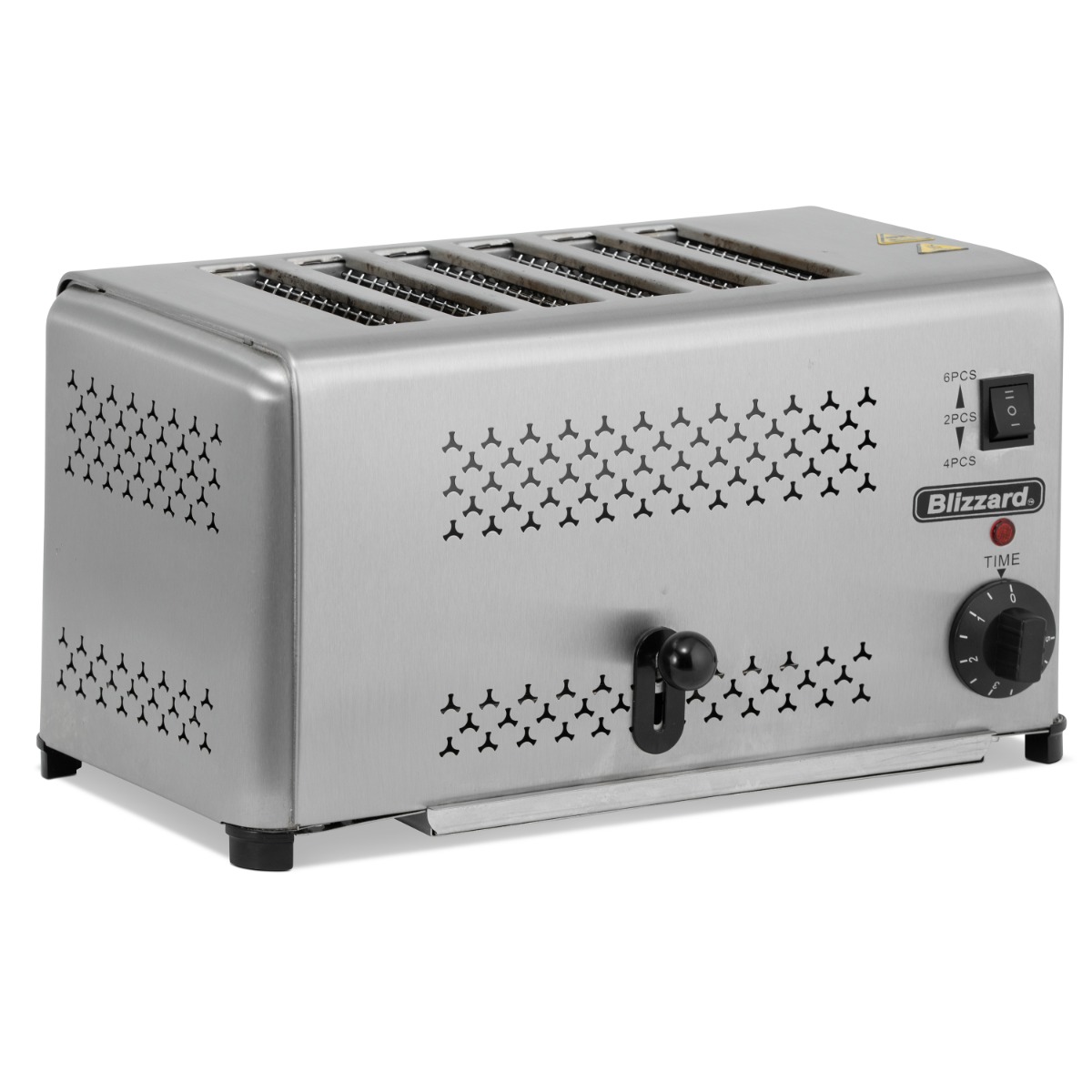 BLIZZARD Stainless Steel 6 Slot Toaster 2500W - B6ST