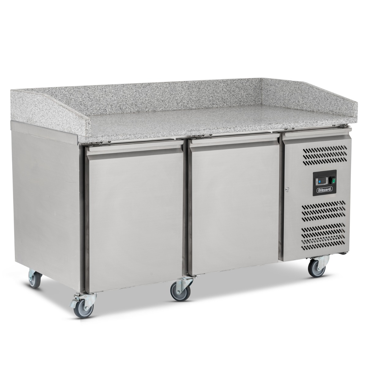 BLIZZARD 2 Door Pizza Prep Counter 390L - BPB1500