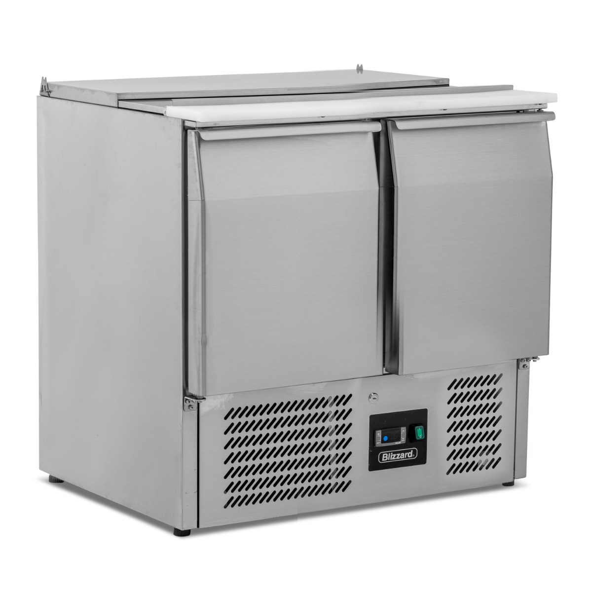 BLIZZARD 2 DR Compact GN Saladette with cutting board 240L - BSP2