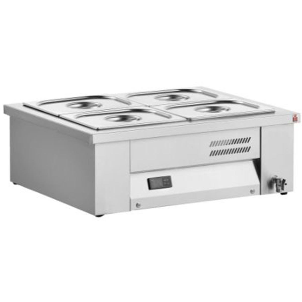 INOMAK Counter Top Bain Marie 2x GN1/1 - MAV67