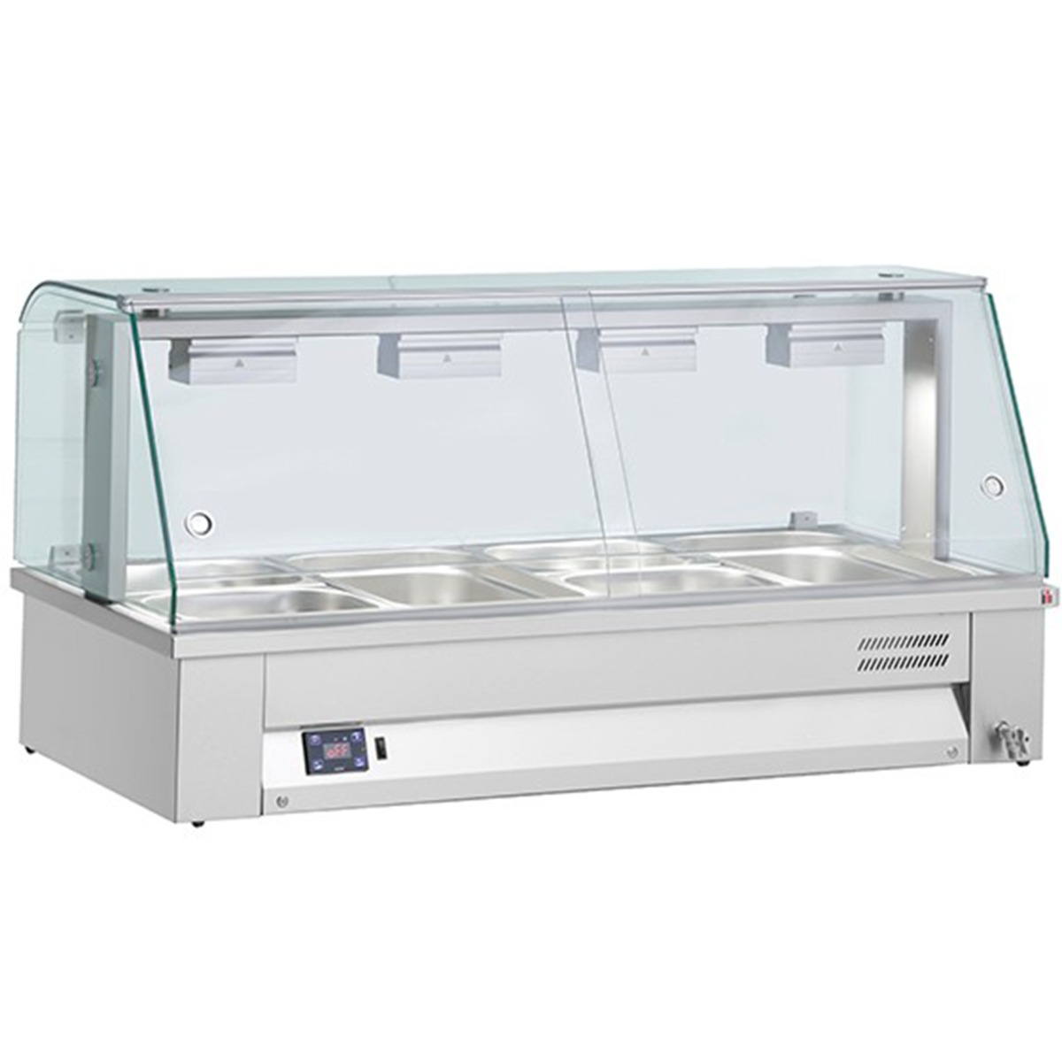 INOMAK Counter Top Bain Marie 4 x GN1/1 - MBV614