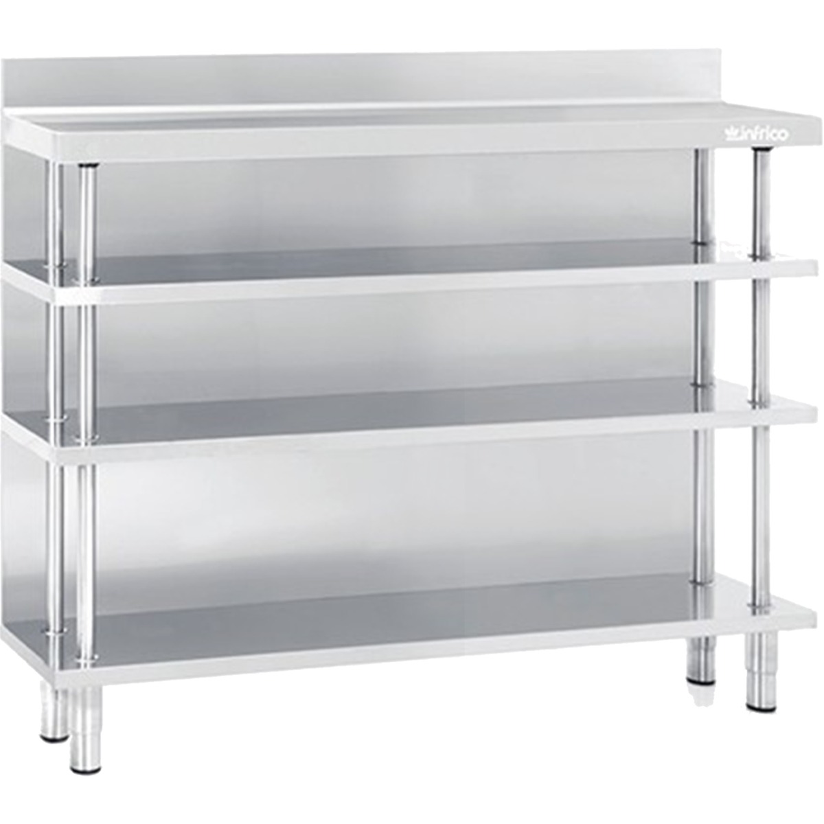 INFRICO Back Bar Shelving 1468mm Wide - ME30-1500