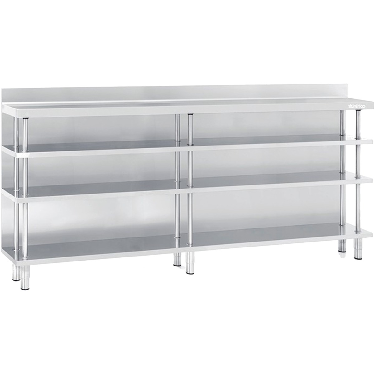 INFRICO Back Bar Shelving 2452mm Wide - ME30-2500