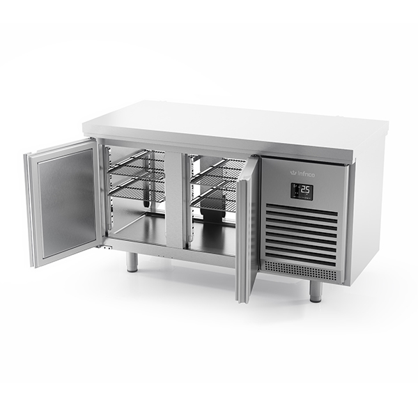 INFRICO 2 Door 800mm Depth Pass Thru Counter 385L - MR1620PDC