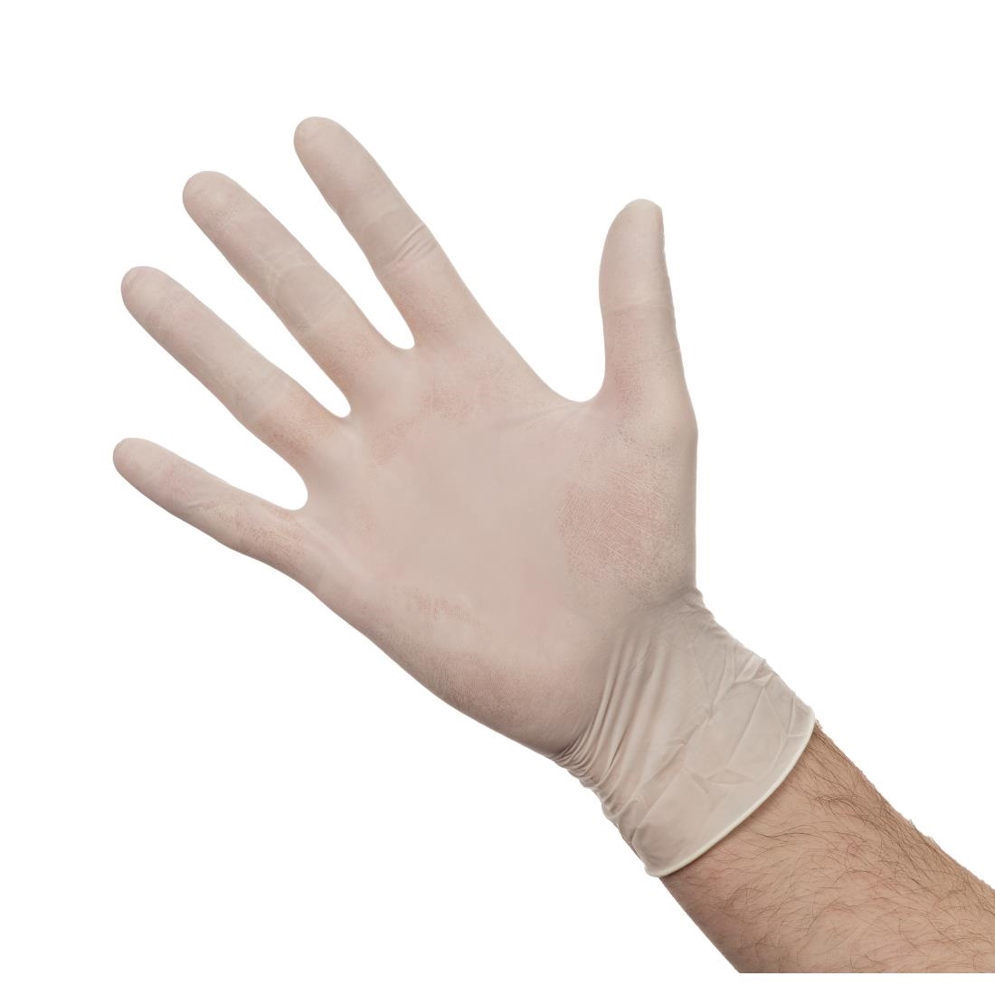 Powdered Latex Gloves Large (Pack of 100)