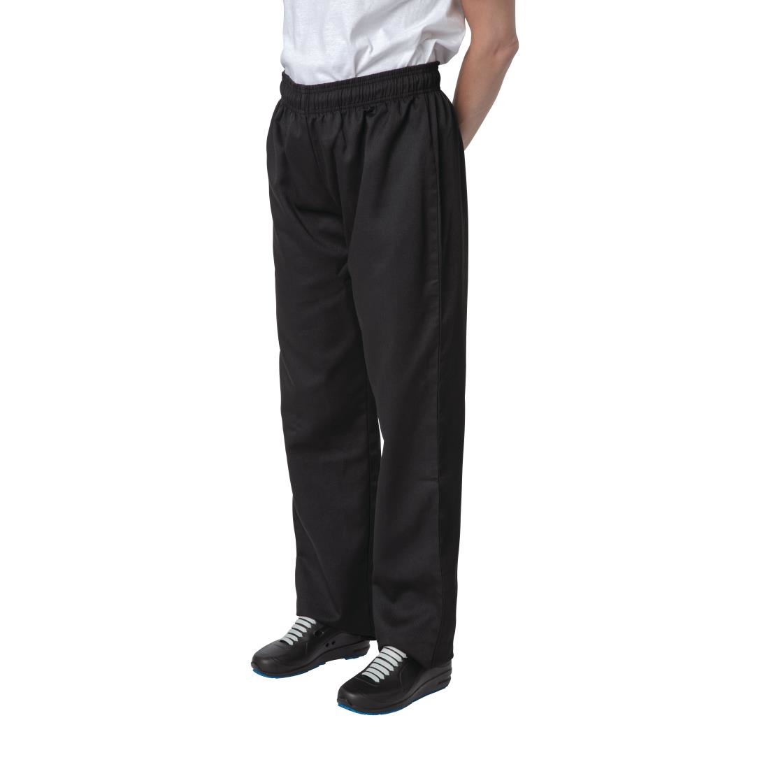 Nisbets Essentials Chef Trousers Black S