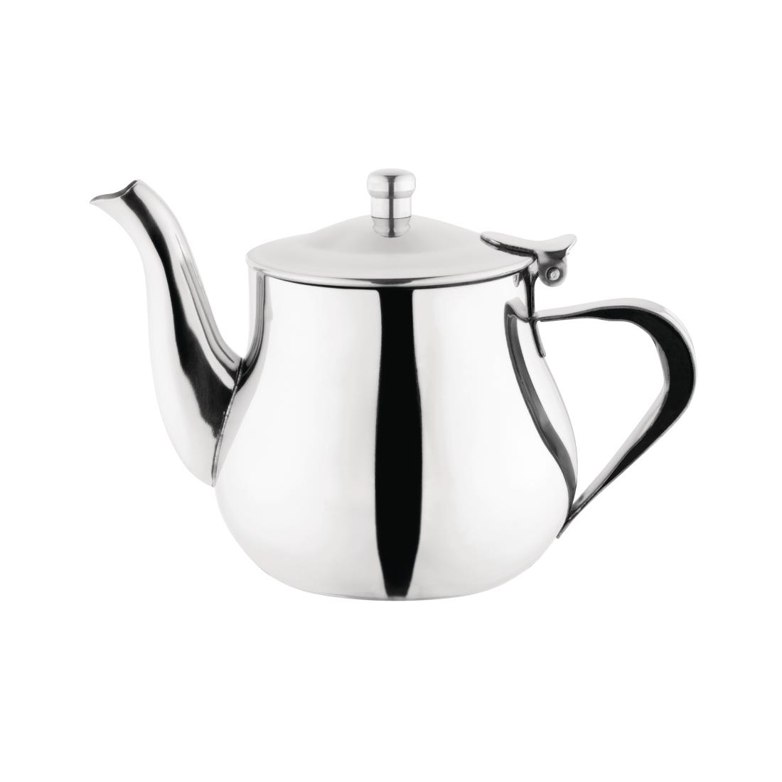 Olympia Arabian Stainless Steel Teapot 400ml