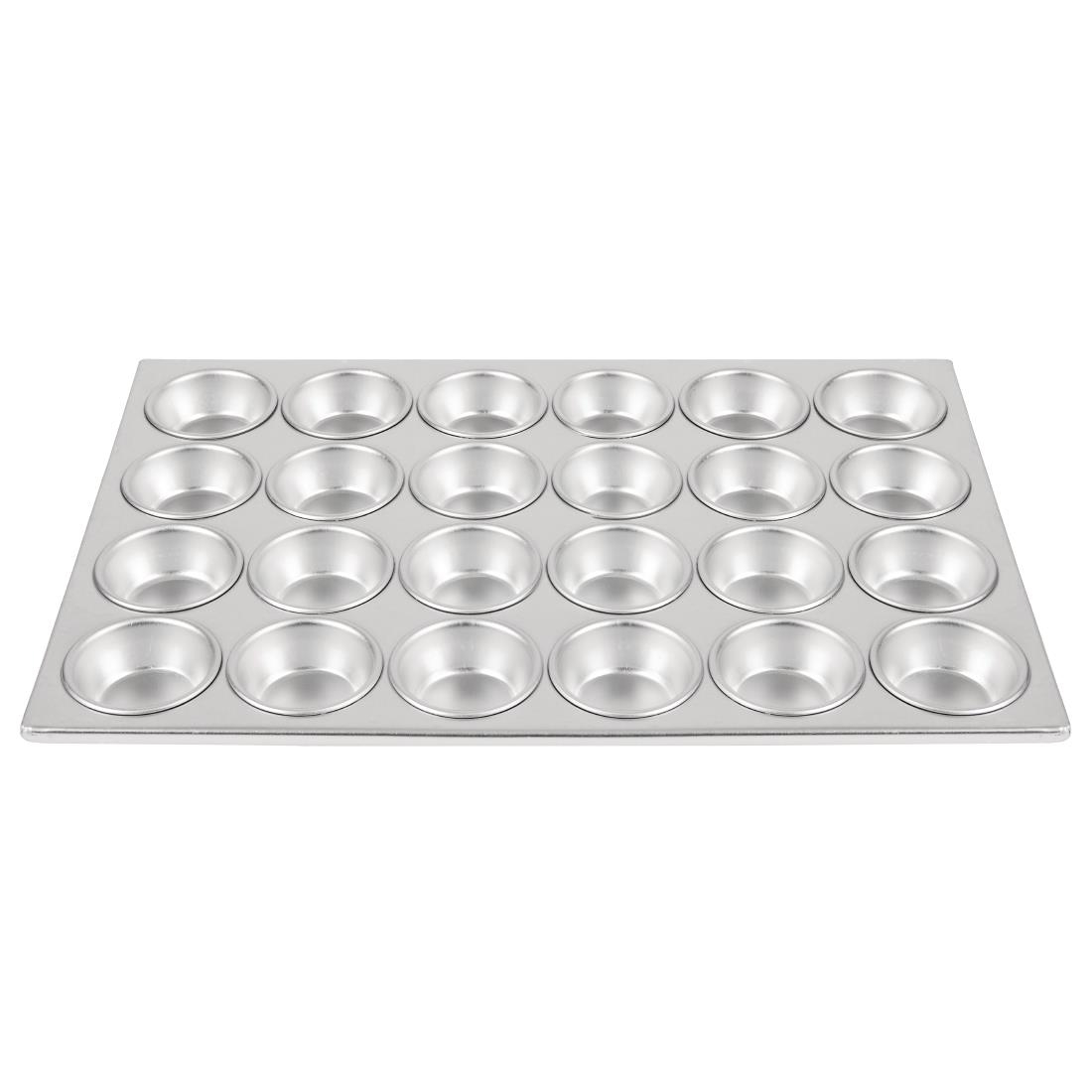 Vogue Aluminium Muffin Tray 24 Cup