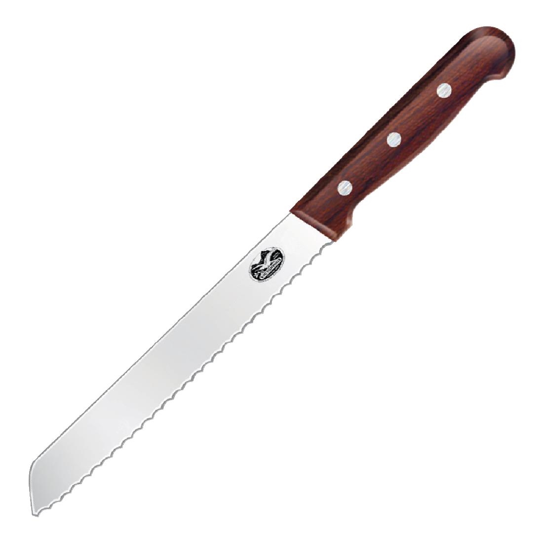 Victorinox Wooden Handled Serrated Bread Knife 21.5cm