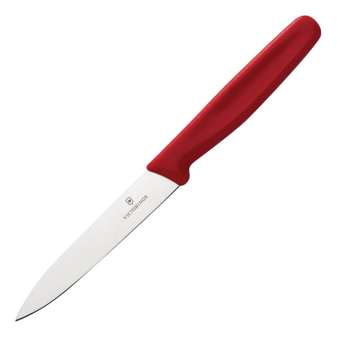 Victorinox Paring Knife Red 10cm Leeds, York & UK HotelWare