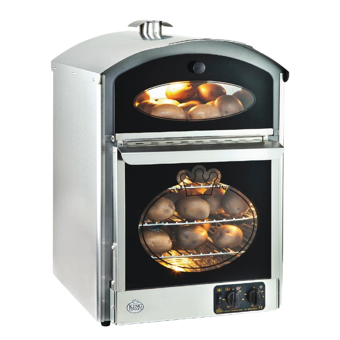 King Edward Bake-King Potato Oven Stainless Steel