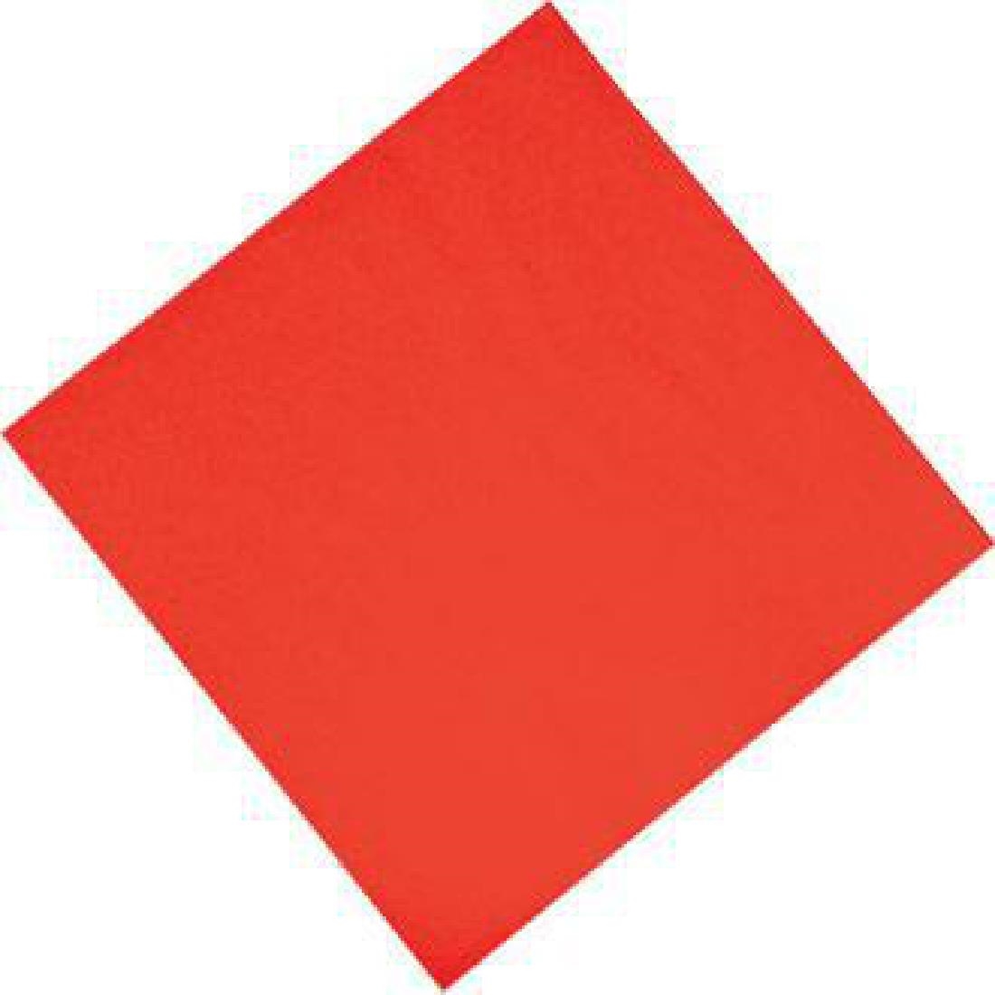 Fasana Dinner Napkins Red 400mm (Pack of 1000)