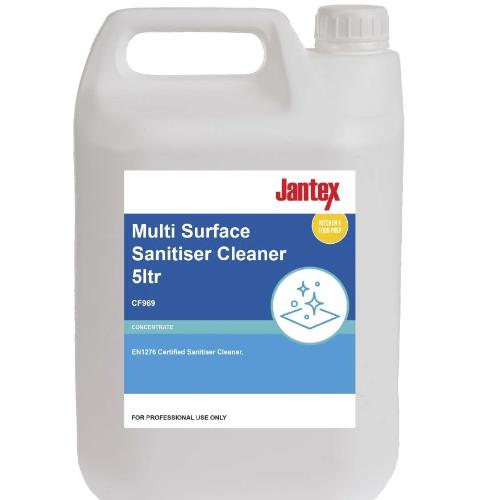 Jantex Kitchen Cleaner and Sanitiser Concentrate 5Ltr