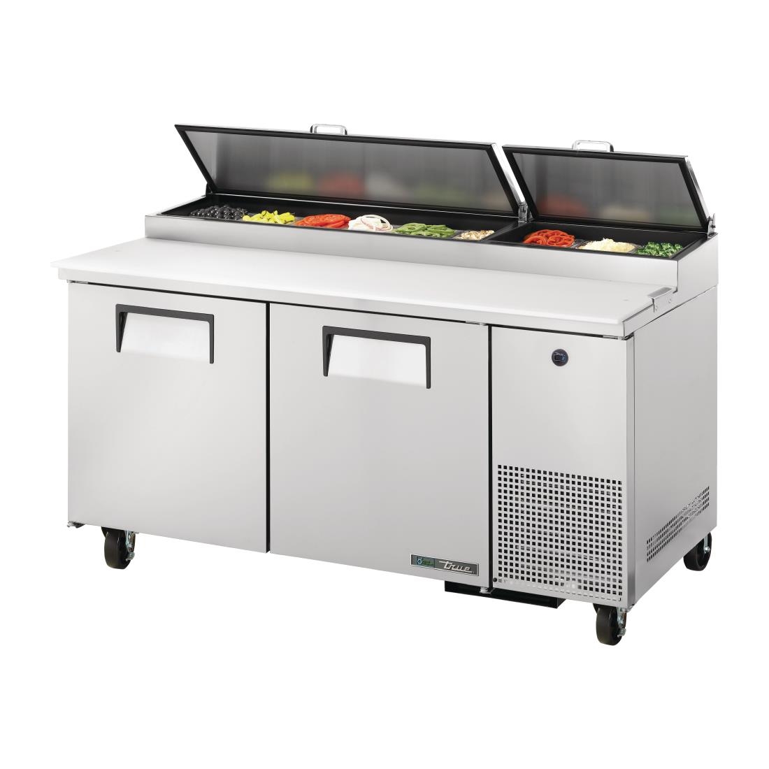 True 2 Door Pizza Prep Table TPP-67-HC