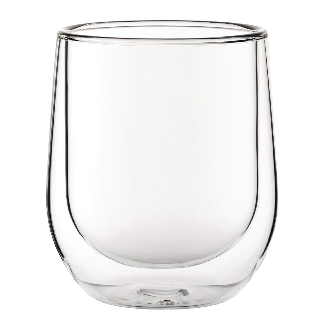 Utopia Double Walled Latte Glass 270ml (Pack of 12)