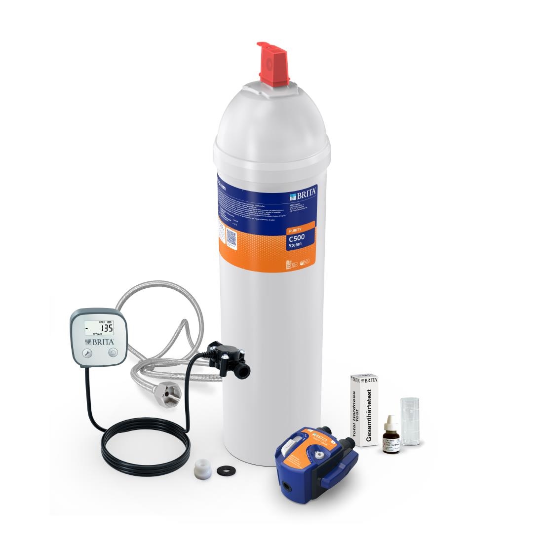 BRITA Purity C Steam Starter Kit C500 With Flow Meter