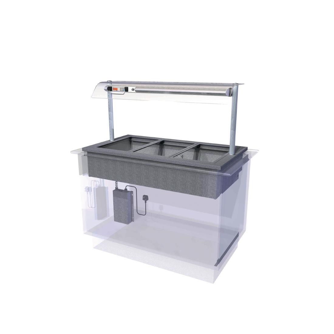 Designline Drop In Dry Heat Bain Marie HBM3