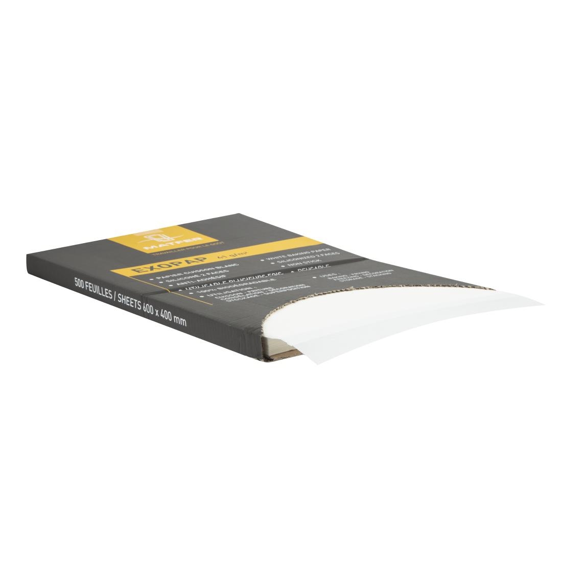 Matfer Bourgeat Exopap Baking Paper 600 x 400mm (Pack of 500)