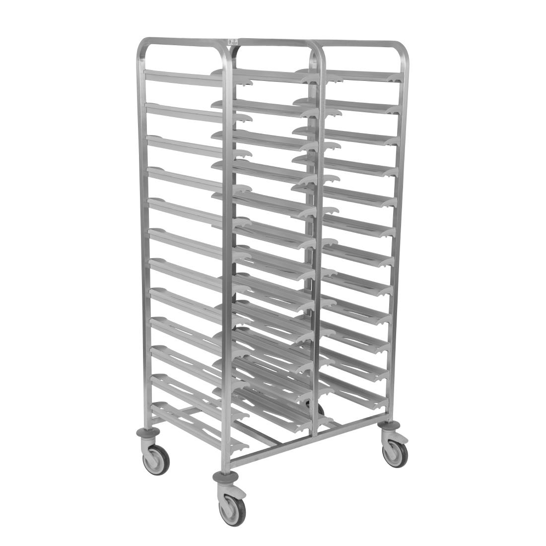 Matfer Bourgeat 24 Tray Cafeteria Trolley Grey