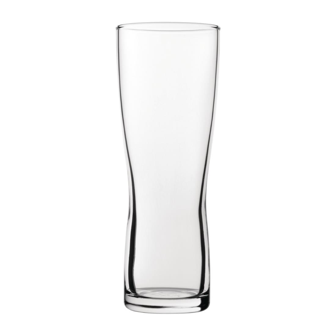 Utopia Aspen Nucleated Toughened Beer Glasses 280ml CE Marked (Pack of 24)